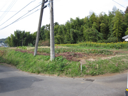 駐車場舗装施工前